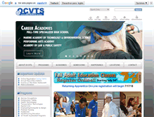 Tablet Screenshot of ocvts.org